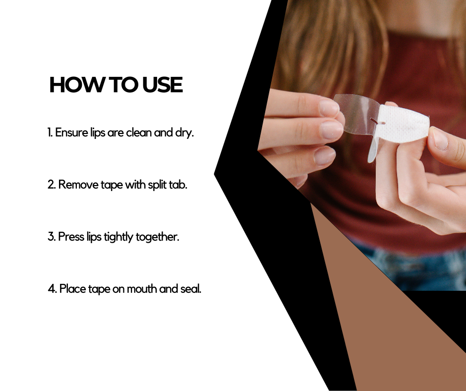 Mouth Tape for Sleeping | Made in the USA | 30 Pcs | Anti Snoring Device