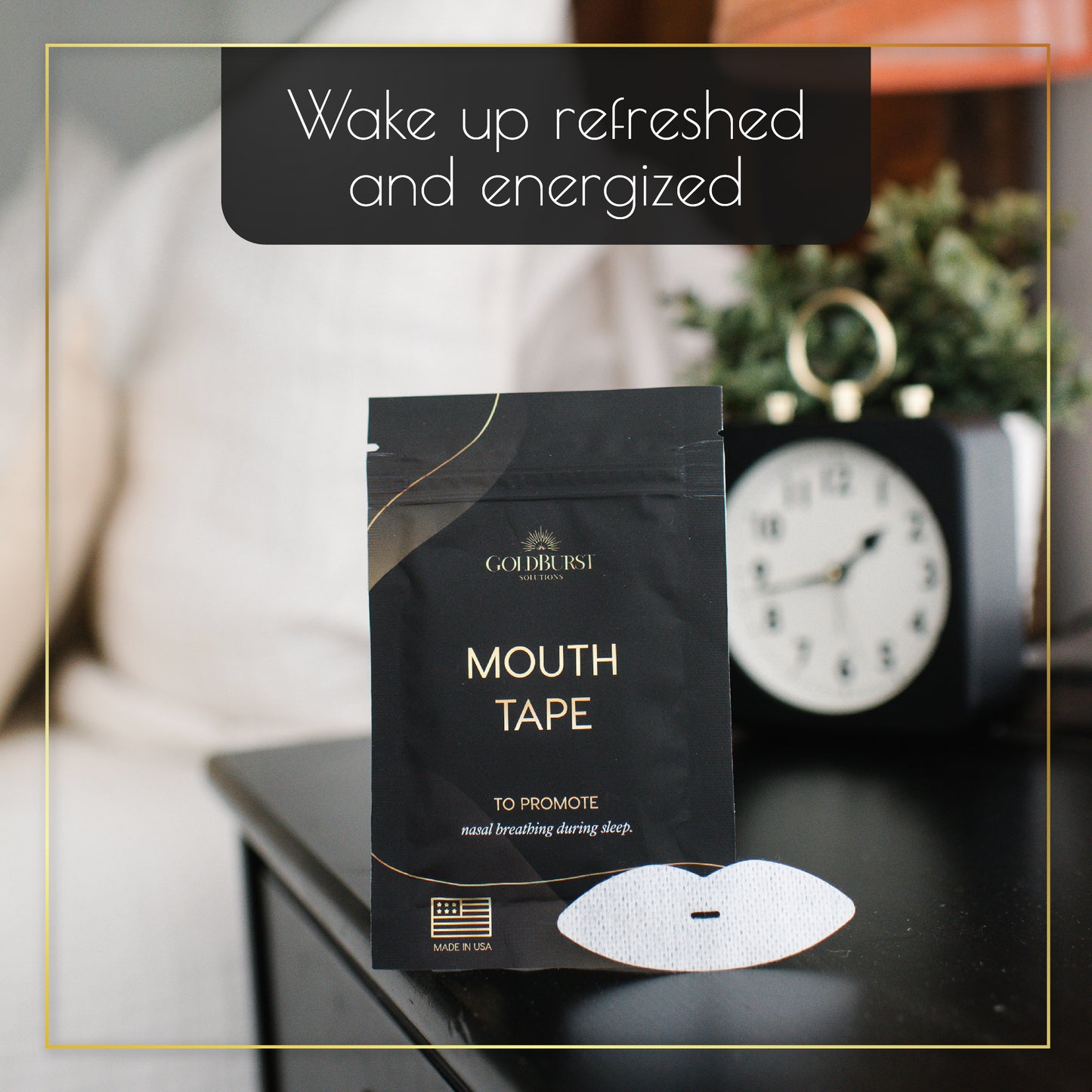 Mouth Tape for Sleeping | Made in the USA | 30 Pcs | Anti Snoring Device