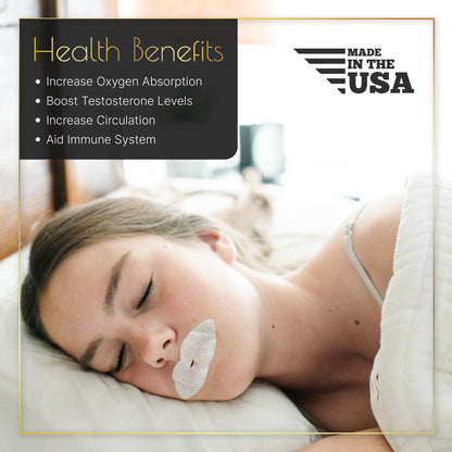 Mouth Tape for Sleeping | Made in the USA | 30 Pcs | Anti Snoring Device
